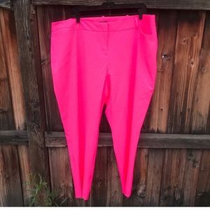 Worthington Hot Pink pants, 20w